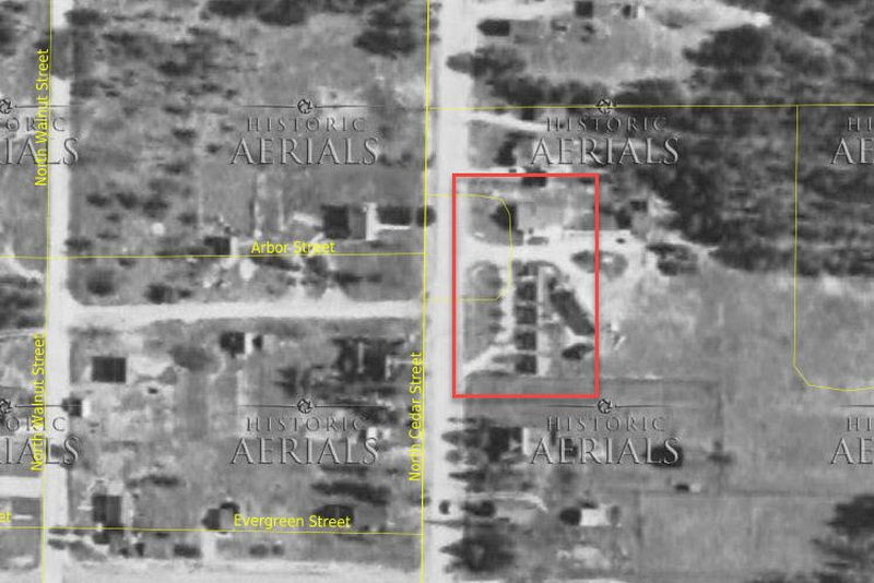 Parkers Cabins - 1954 (newer photo)